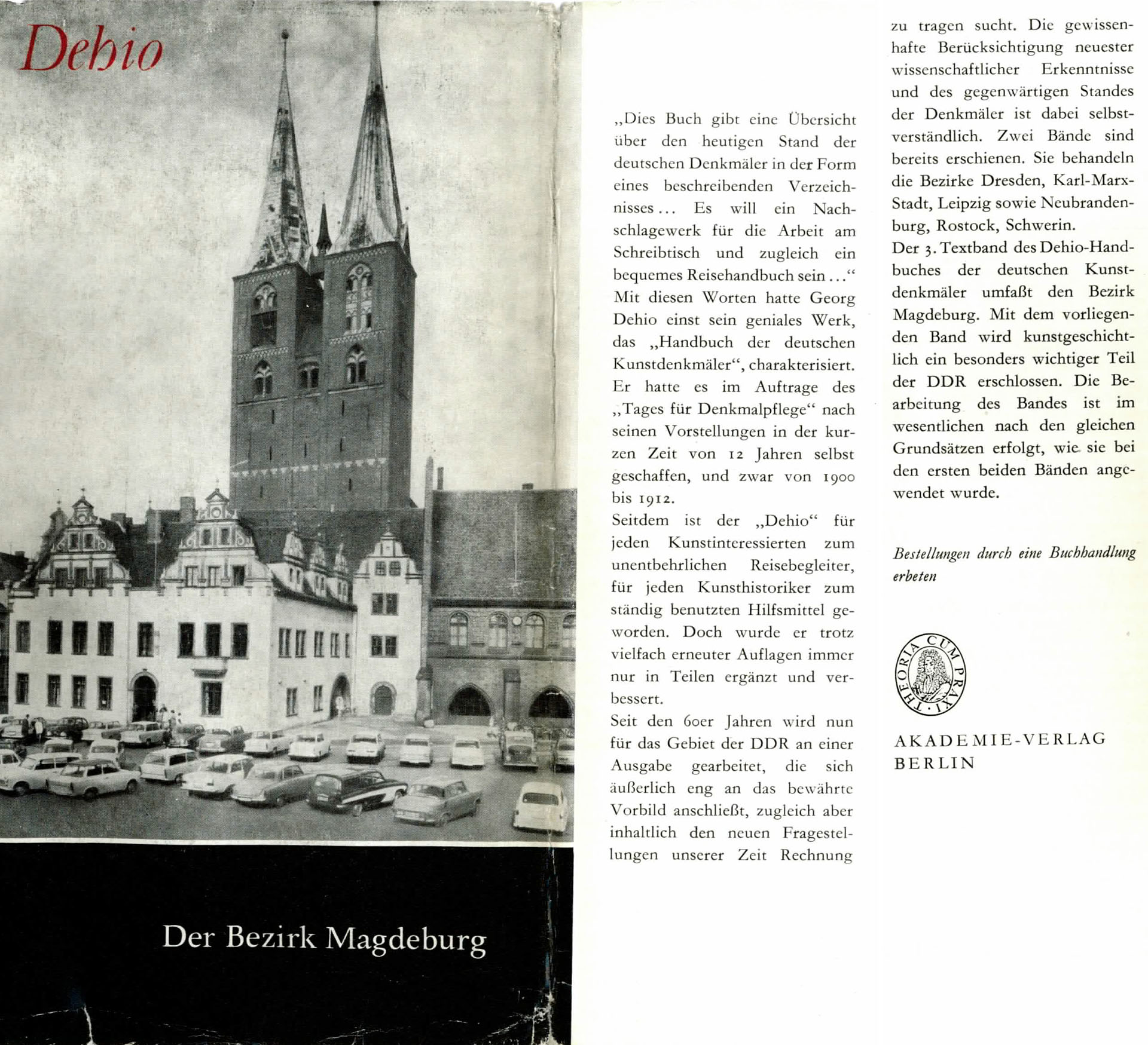 Handbuch der deutschen Kunstdenkmäler (Der Bezirk Magdeburg) - Dehio, Georg